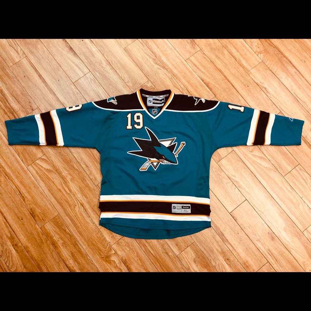 NHL Joe Thornton San Jose Sharks Jersey